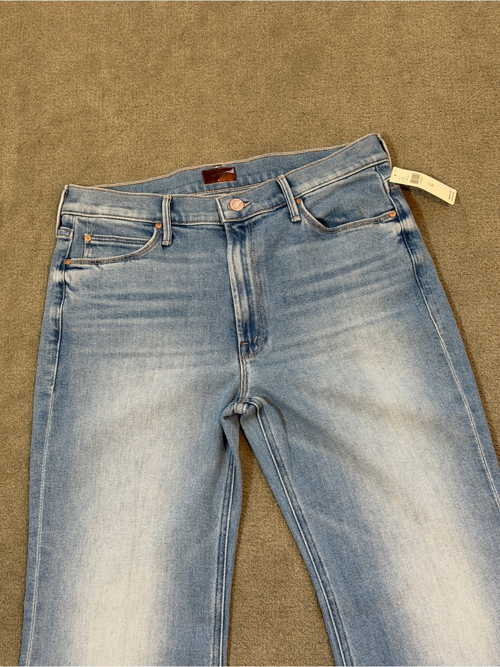 Mother Denim - The Doozy - High Rise Wide Leg Flare - Long Inseam - Size 30 NWT - Picture 13 of 13
